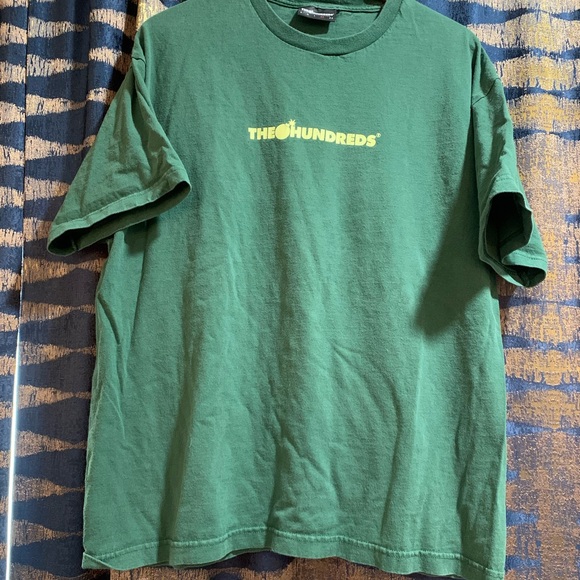 The Hundreds Green Short Sleeve Tee - Picture 1 of 4